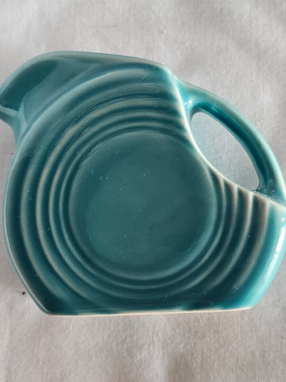 Fiesta Mini Turquoise Creamer Pitcher